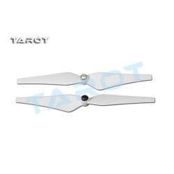 TAROT Self-tightening 9" Props CW&CCW/ Fluorescent White