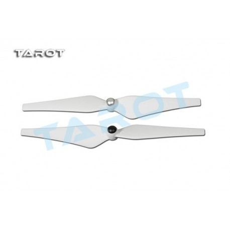 TAROT Self-tightening 9" Props CW&CCW/ Fluorescent White