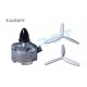 Tarot MT1806 self-tightening black cap motor/CW