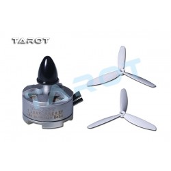 Tarot MT1806 self-tightening black cap motor/CW