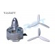 Tarot MT1806 self-tightening silver cap motor/CCW