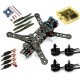 FPV MINI 300H CF Quadcopter Kit /12A ESC /MT2204 Motor/CC3D