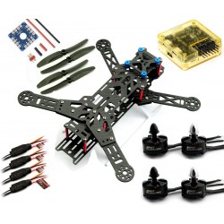 FPV MINI 300H CF Quadcopter Kit /12A ESC /MT2204 Motor/CC3D