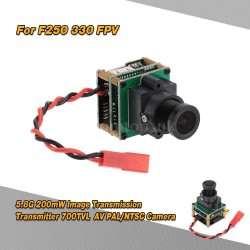 Integrated 5.8G 200mW Transmitter & 700TVL AV Camera