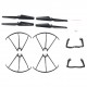 Syma X5C Landing Gear/Propeller/Propeller Protector - BLACK