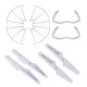Syma X5C Landing Gear/Propeller/Propeller Protector - White