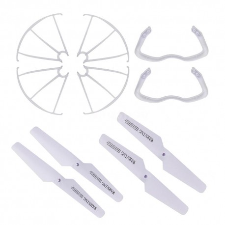 Syma X5C Landing Gear/Propeller/Propeller Protector - White