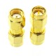SMA male plug to RP-SMA male jack center RF coaxial adapter-1Pc