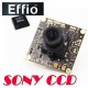 700TVL 1/3" SONY Effio-E CCD II Color Camera Board OSD 