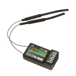 Flysky 2.4G FS-iA6B 6Ch Receiver PPM Output iBus Port for i6/i10