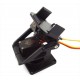Camera Mount PT Pan/Tilt Anti-Vibration w/ 2 Servos for Aircraft