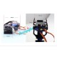 Camera Mount PT Pan/Tilt Anti-Vibration w/ 2 Servos for Aircraft