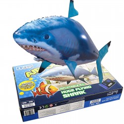 Remote Control RC Inflatable Balloon Air Swimmer Flying Shark