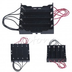 Plastic Battery Holder Storage Box Case For 4x 18650