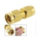 SMA Male to SMA Male Plug In Series RF Coaxial Adapter 