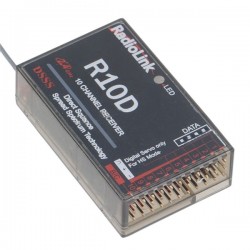 RadioLink R10D 2.4GHz 10CH DSSS Receiver For AT10