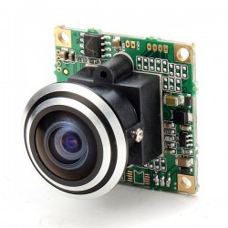 1000TVL 1/3 CCD 5MP 1.7mm 170deg. Wide Angle Lens HD FPV