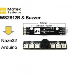 Matek WS2812B LED Board With 5V Buzzer For Naze 32 