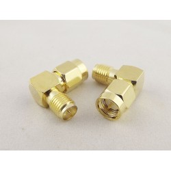 RF Connector SMA Male Plug To RP-SMA Female Male Pin Right Angle