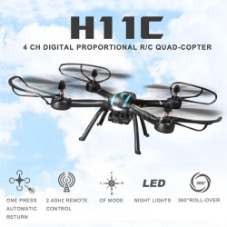 JRC H11C 2.4G 4CH 6-Axis Gyro Quadcopter with 2.0MP HD Camera