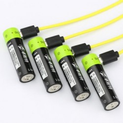 ZNTER 1.5V 1250mAh USB Rechargeable AA Li-Po Battery 4PCS