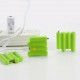 ZNTER 4 In 1 6V 310mAh USB Rechargeable AAA Li-Po Battery