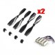 Eachine 75mm Blade Propeller Prop 8Pcs & 7x20mm Coreless 