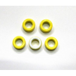 5Pcs Toroid Ring Ferrite Cores 13mm x 7.5mm x 5mm 