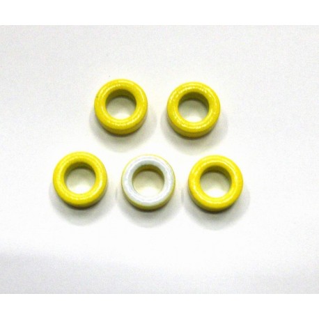 5Pcs Toroid Ring Ferrite Cores 13mm x 7.5mm x 5mm 