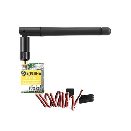 ET526 5.8G 40CH 25mW/200mW/600mW Switchable FPV 