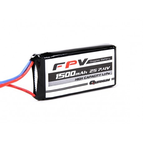 Quanum FPV Headset Battery 7.4V 1500mAh 3C