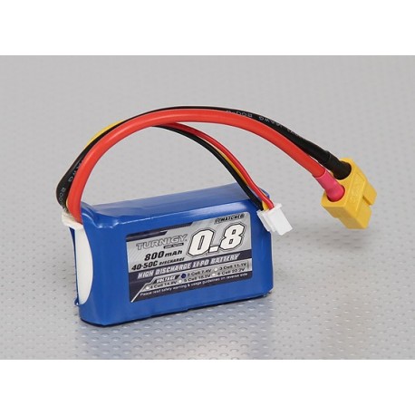 Turnigy 800mAh 2S 40C Lipo Pack 
