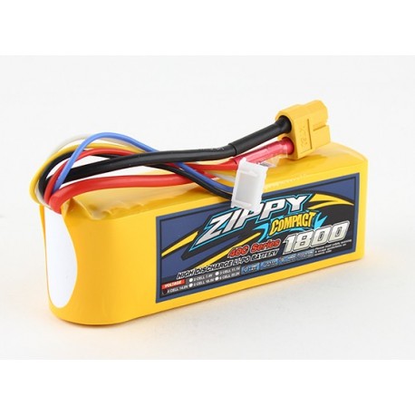 ZIPPY Compact 1800mAh 4s 40c Lipo Pack 