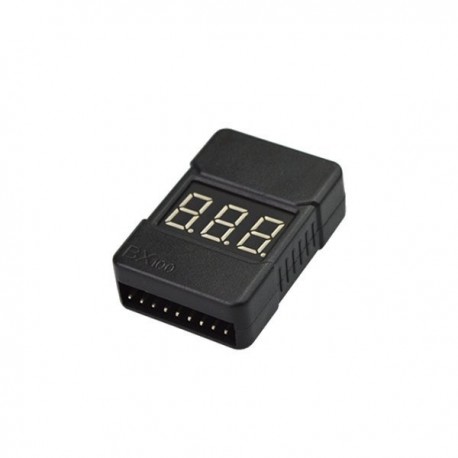 BX100 Battery Tester Low Voltage Alarm Buzzer For 1~8S Lipo
