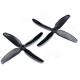 10 Pairs Kingkong 5x4x4 4-Blade Propeller CW CCW for FPV Racer