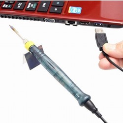 USB Powered Mini 5V 8W Soldering Iron With LED Indicator