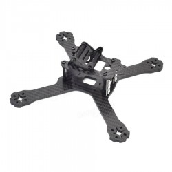 Realacc X210 Pro 214mm 3K Carbon Fiber FPV Racing Frame 4mm Frame Arm w/ LED Board 5V & 12V PDB