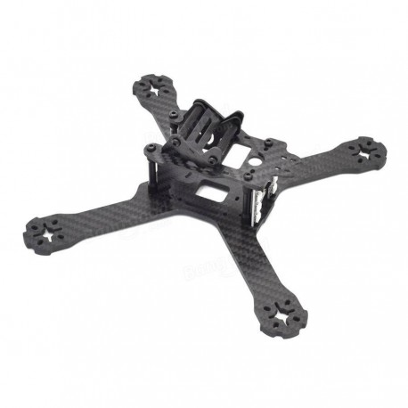 Realacc X210 Pro 214mm 3K Carbon Fiber FPV Racing Frame 4mm Frame Arm w/ LED Board 5V & 12V PDB