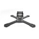 Realacc X210 V+ 214mm 6K Carbon Fiber FPV Racing Frame 4mm Frame Arm w/ LED Board 5V & 12V PDB