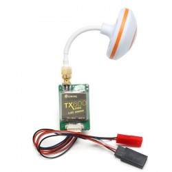 Eachine TX600 40CH 5.8G 600mW AV Wireless Transmitter Module w/ Mushroom Antenna