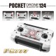 FQ777-124 Pocket Drone 4CH 6Axis Gyro Quadcopter With Switchable Controller RTF