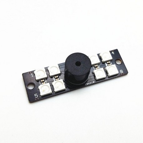 Lantian 2 in 1 WS2812B LED And 5V Active Buzzer For FPV NAZE32 Skyline32 F3 Flight Controller