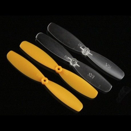 56mm CW CCW Transparent Propeller Blades 1.5mm Hole for Mini Quadcopter
