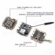RacerCube Integrated F3 EVO 4 In 1 20A F396 ESC Frsky 8CH PPM/SBUS Receiver for X Racing Frame