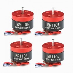 4X Racerstar Racing Edition BR1105 4000KV 1-2S Brushless Motor For 120 130 150 Frame Kit