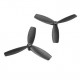 1 Pair Racerstar 2030 R-BN55X3 55mm 3 Blade Propeller Bullnose 1.5mm Hole For 1103-1106 Motor