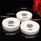 5M White Strong Double-Sided Tape Wall Mounting Foam Tape 30mm