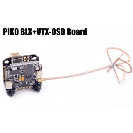 PIKO BLX Betaflight Micro Flight Controller + VTX-OSD Board 40CH 5.8G