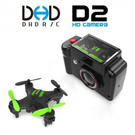 JJRC DHD D2 2.4G 4CH 6-Axis Gyro One-key Return Headless mode 3D-flip 2MP Camera RC Quadcopter