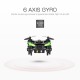 JJRC DHD D2 2.4G 4CH 6-Axis Gyro One-key Return Headless mode 3D-flip 2MP Camera RC Quadcopter